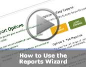 Learn how to use the Reports Wizard